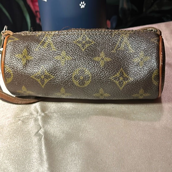 Louis Vuitton Pochette mini vintage Papilon zipper separation but still works - Picture 1 of 9